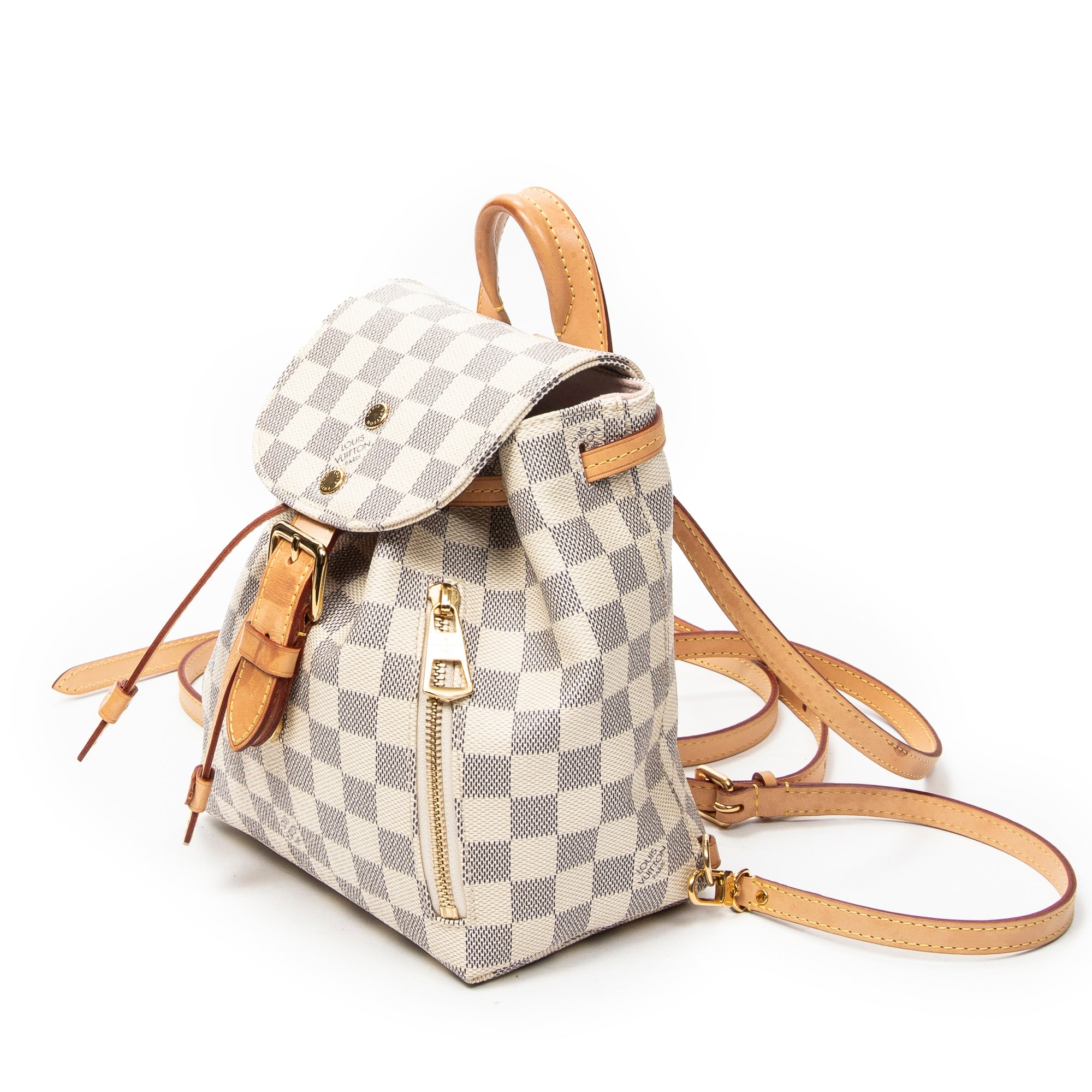 Backpack Sperone BB Ivory Damier Azur