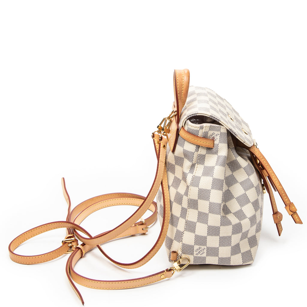 Backpack Sperone BB Ivory Damier Azur