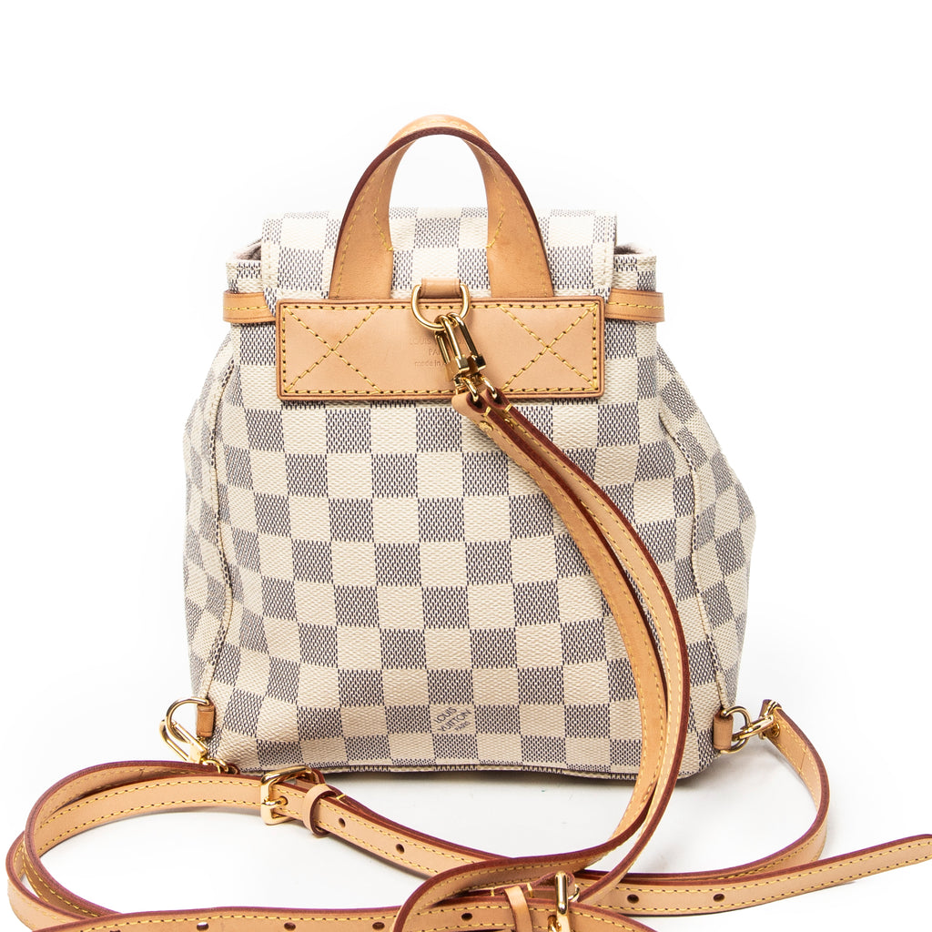 Backpack Sperone BB Ivory Damier Azur