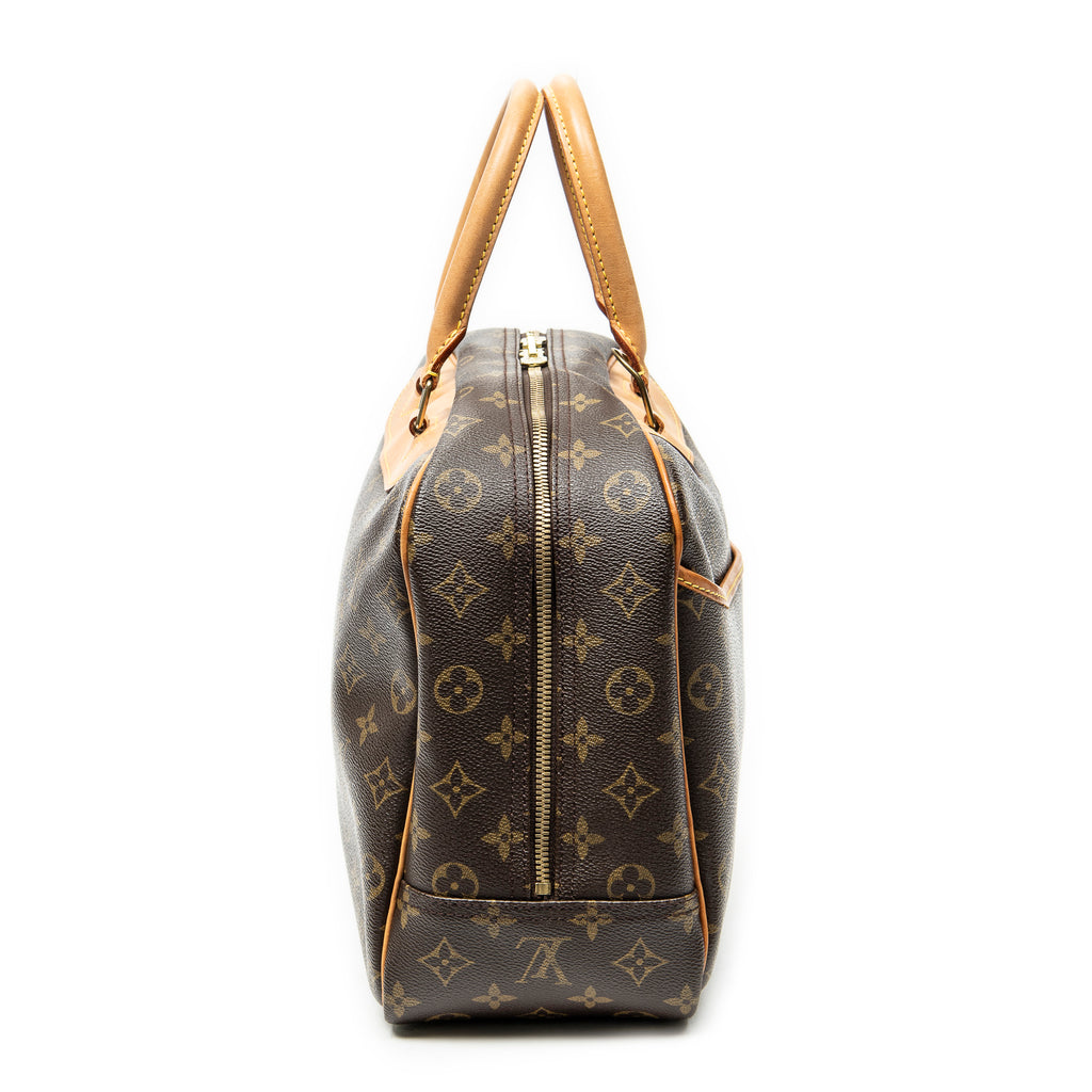 Handbag Deauville Brown Monogram Canvas