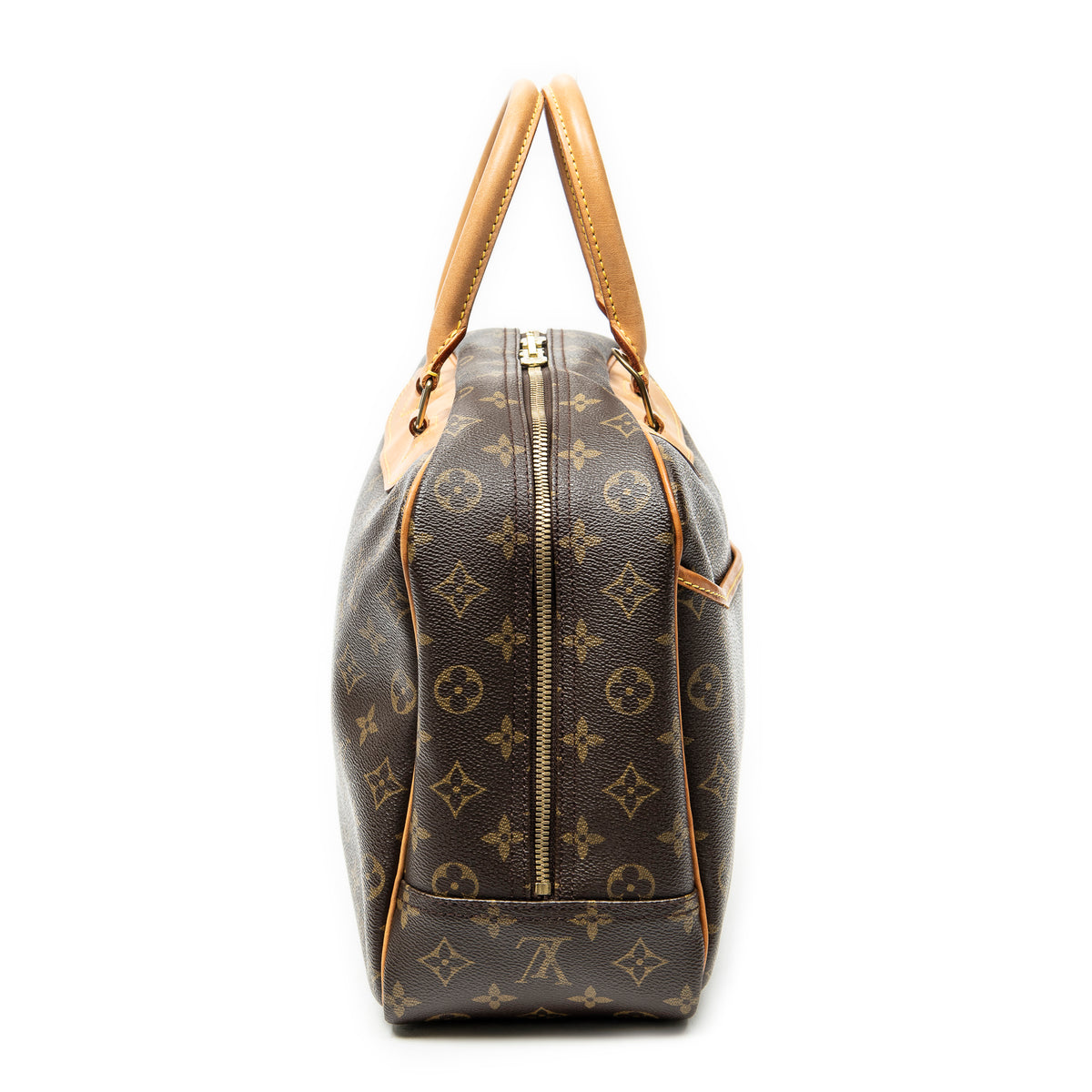 Handbag Deauville Brown Monogram Canvas