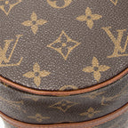 Handbag Papillon 30 Brown Monogram Canvas