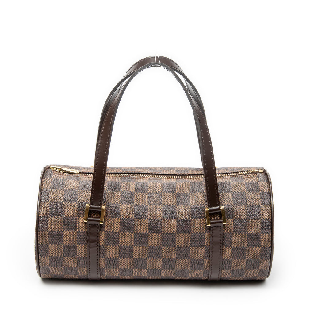 Handbag Papillon 26 Brown Damier Ebene
