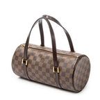 Handbag Papillon 26 Brown Damier Ebene
