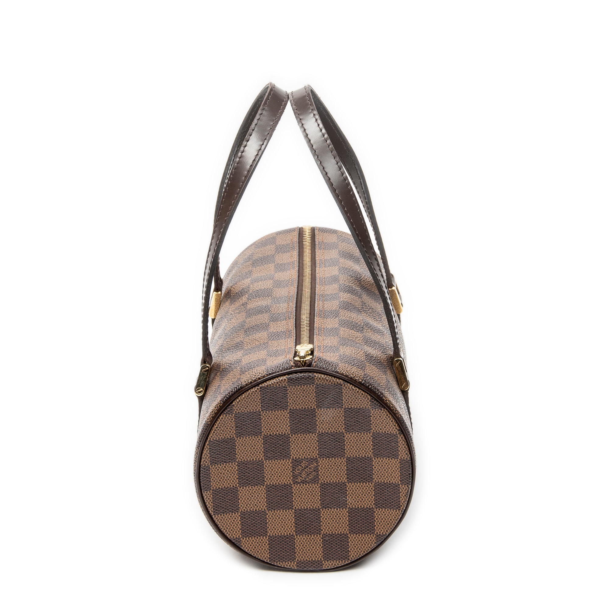 Handbag Papillon 26 Brown Damier Ebene