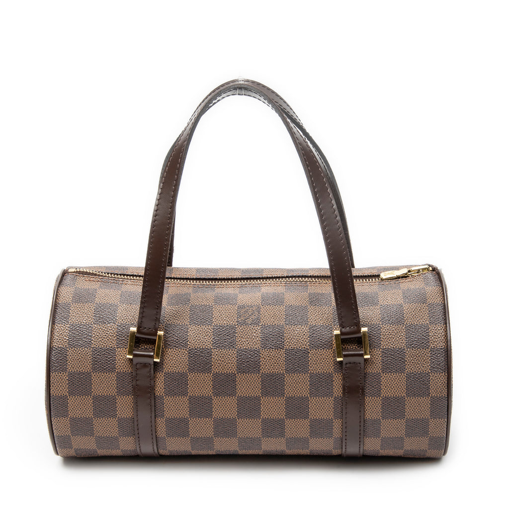 Handbag Papillon 26 Brown Damier Ebene