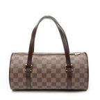 Handbag Papillon 26 Brown Damier Ebene