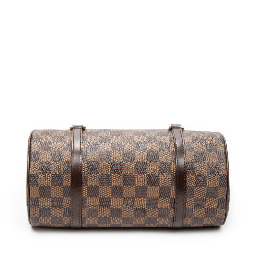 Handbag Papillon 26 Brown Damier Ebene