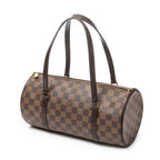 Handbag Papillon 30 Brown Damier Ebene