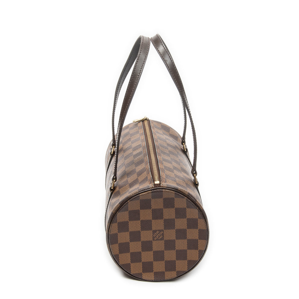 Handbag Papillon 30 Brown Damier Ebene