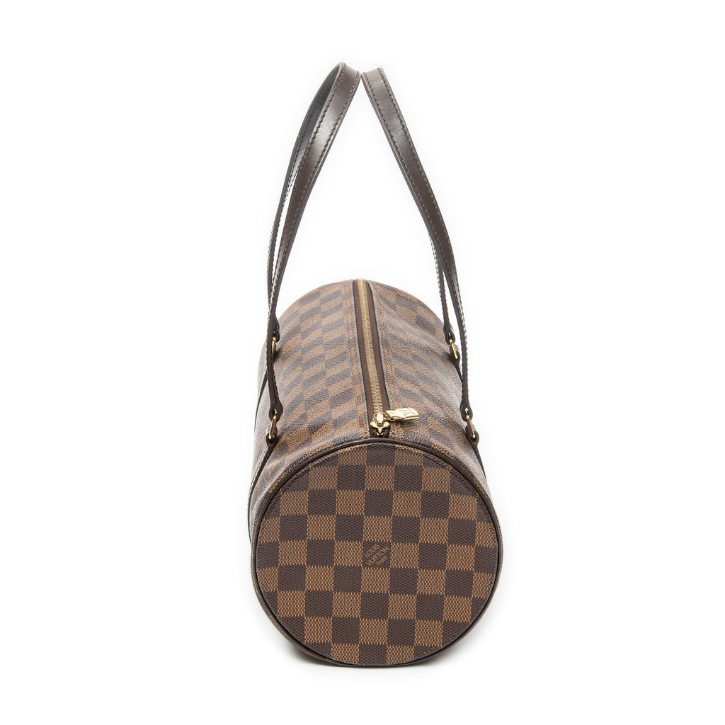 Handbag Papillon 30 Brown Damier Ebene