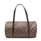 Handbag Papillon 30 Brown Damier Ebene