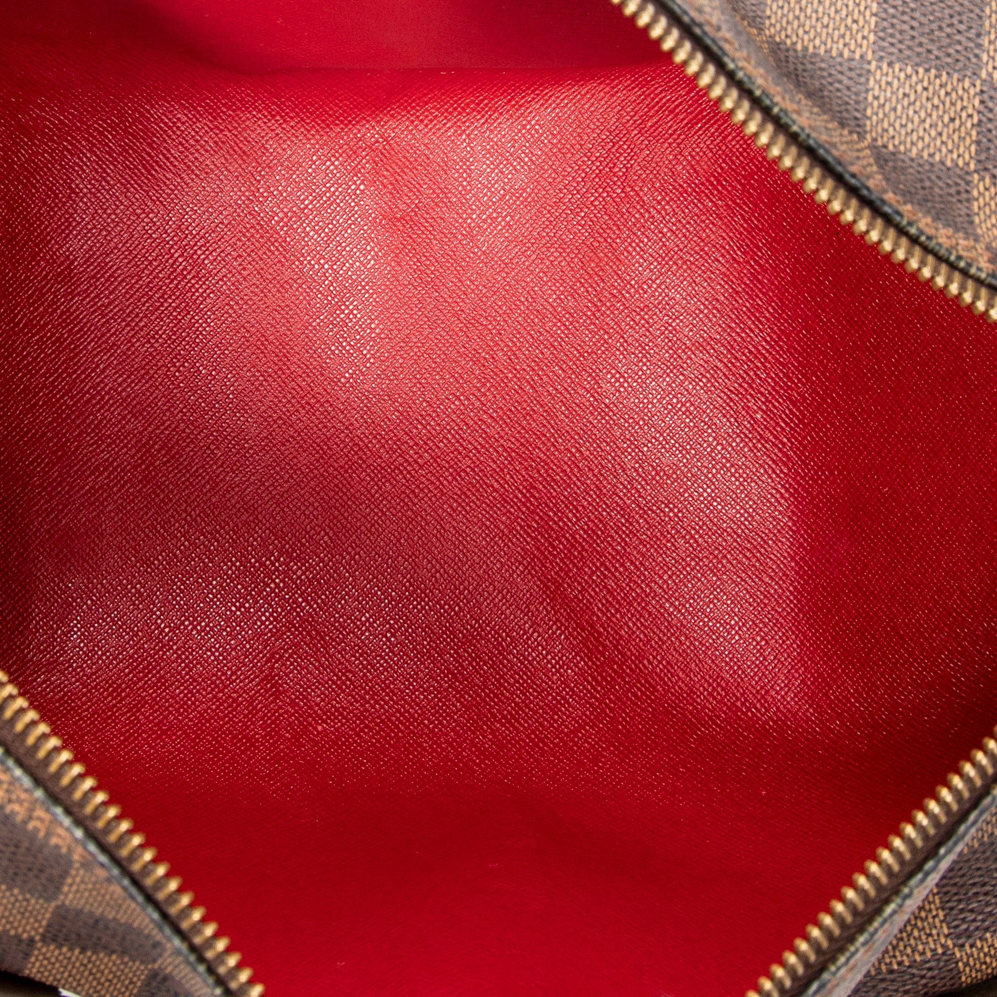 Handbag Papillon 30 Brown Damier Ebene