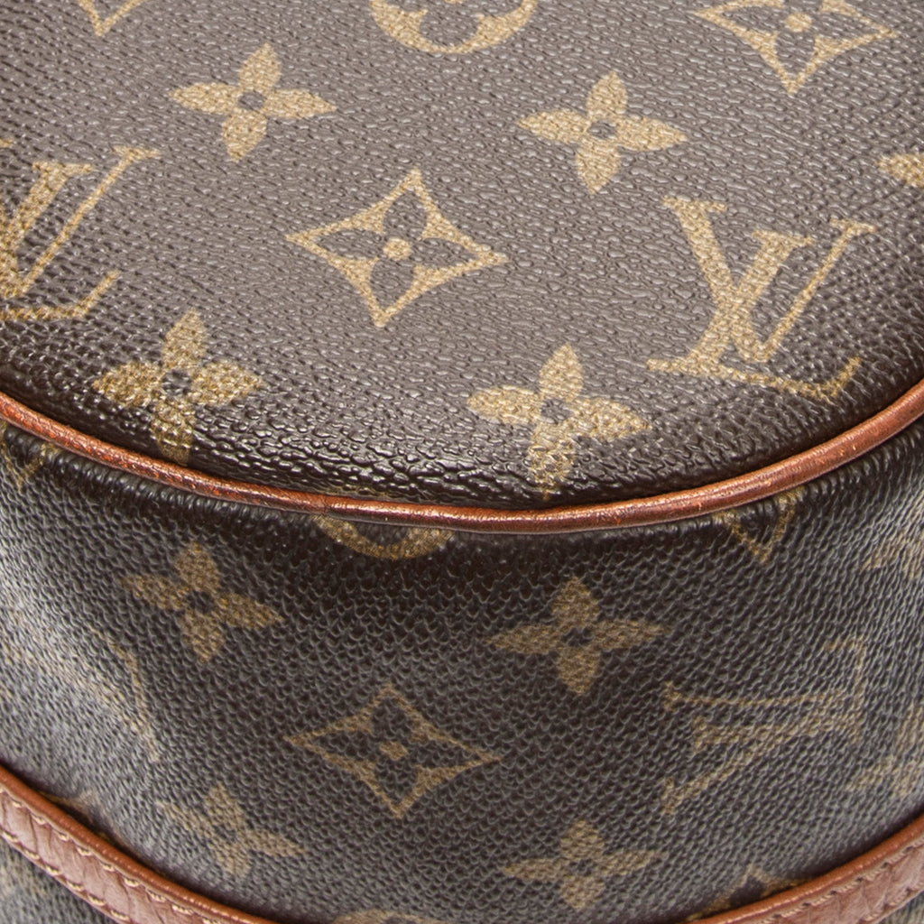 Handbag Papillon 30 Brown Monogram Canvas