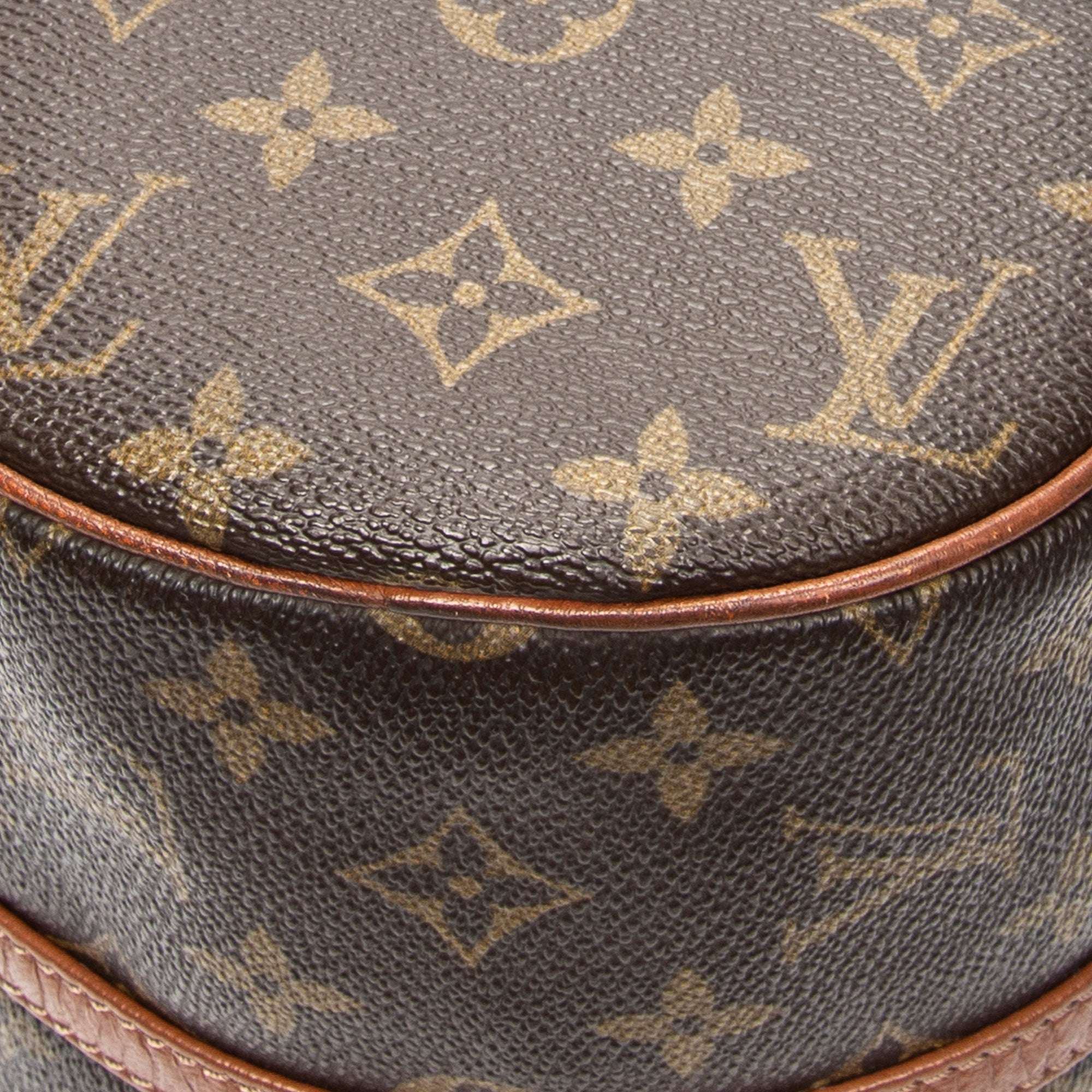 Handbag Papillon 30 Brown Monogram Canvas