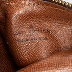 Handbag Papillon 30 Brown Monogram Canvas