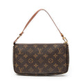 Pouch Pochette Accessoires Brown Monogram Canvas