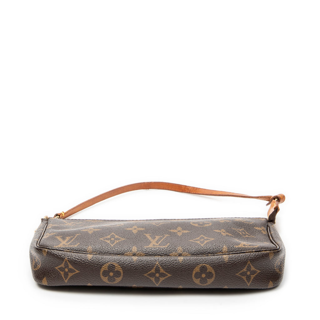 Pouch Pochette Accessoires Brown Monogram Canvas