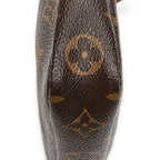Pouch Pochette Accessoires Brown Monogram Canvas