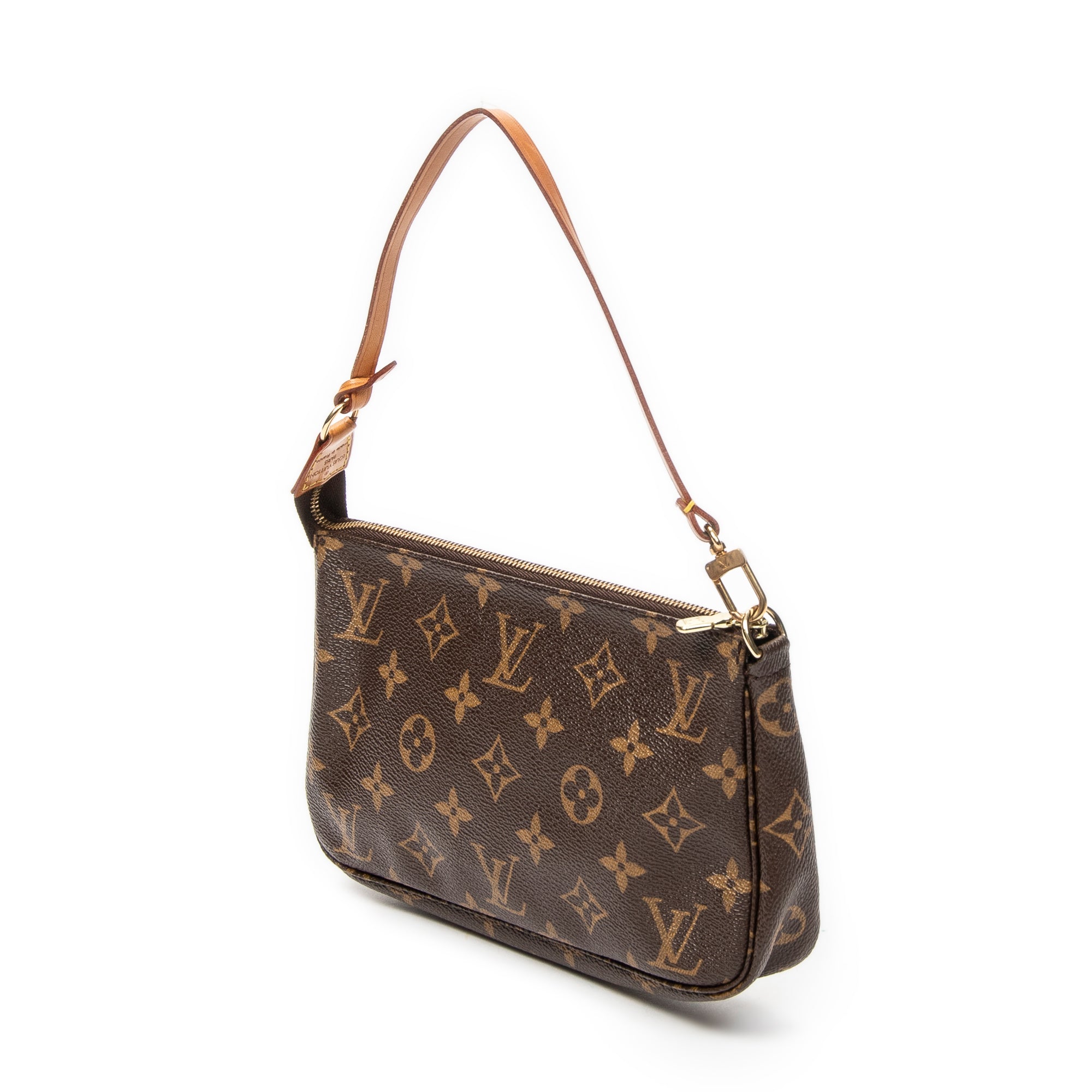 Pouch Pochette Accessoires Brown Monogram Canvas