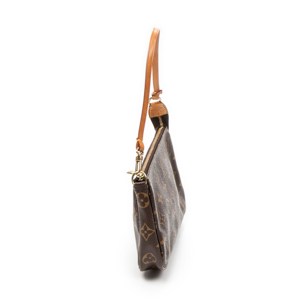 Pouch Pochette Accessoires Brown Monogram Canvas