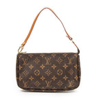 Pouch Pochette Accessoires Brown Monogram Canvas