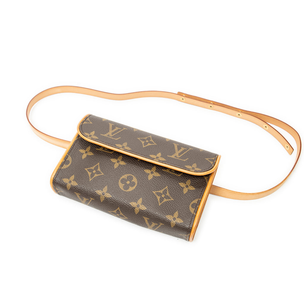 Waist Bag Florentine Brown Monogram Canvas