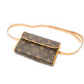 Waist Bag Florentine Brown Monogram Canvas