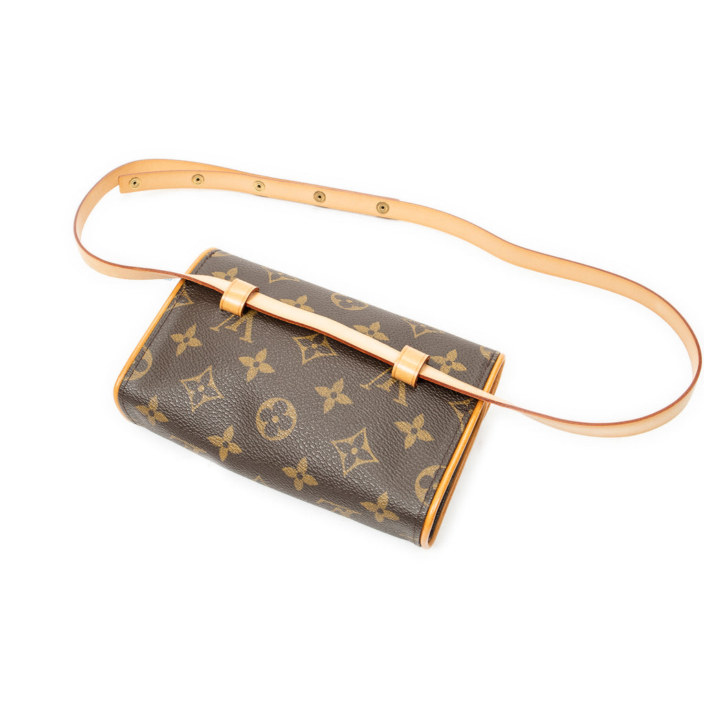 Waist Bag Florentine Brown Monogram Canvas