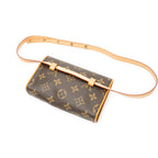 Waist Bag Florentine Brown Monogram Canvas