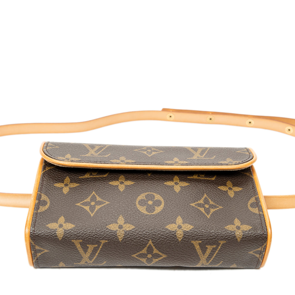 Waist Bag Florentine Brown Monogram Canvas