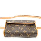 Waist Bag Florentine Brown Monogram Canvas