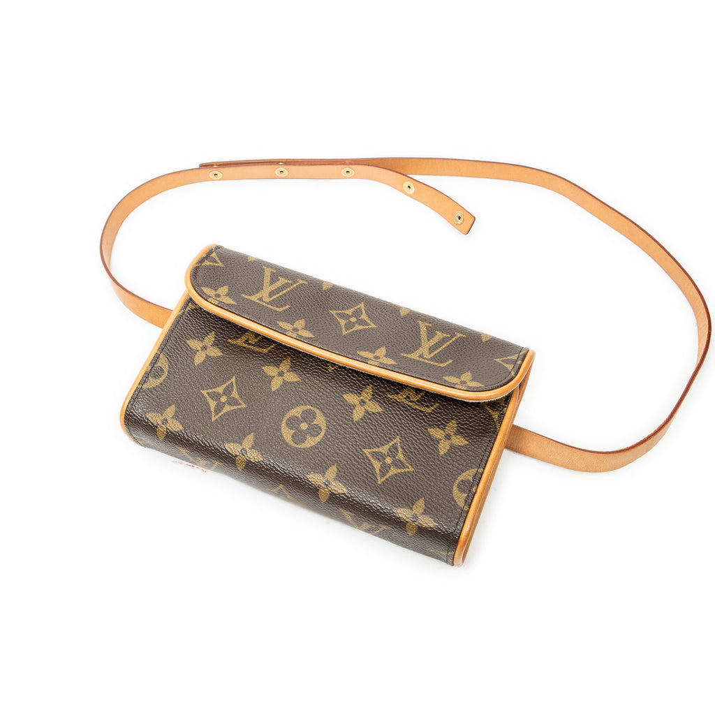 Waist Bag Florentine Brown Monogram Canvas