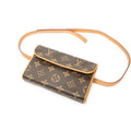 Waist Bag Florentine Brown Monogram Canvas