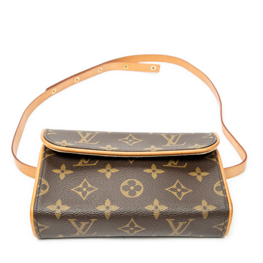 Waist Bag Florentine Brown Monogram Canvas