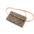 Waist Bag Florentine Brown Monogram Canvas