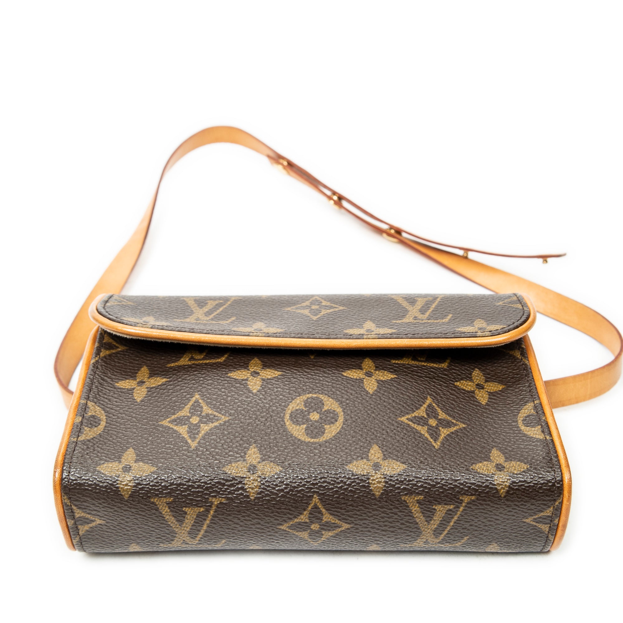 Waist Bag Florentine Brown Monogram Canvas