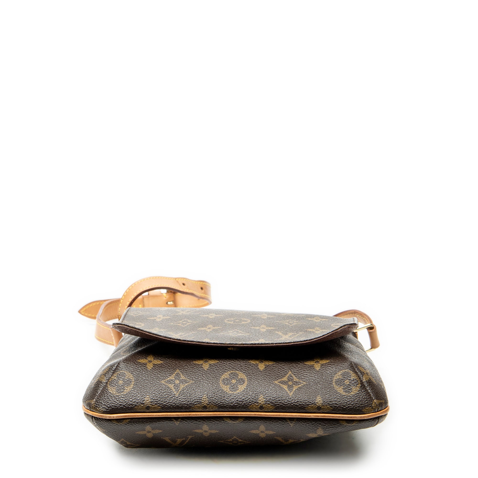 Shoulder Bag Musette Salsa Brown Monogram Canvas