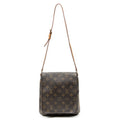 Shoulder Bag Musette Salsa Brown Monogram Canvas