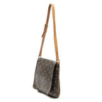 Shoulder Bag Musette Salsa Brown Monogram Canvas