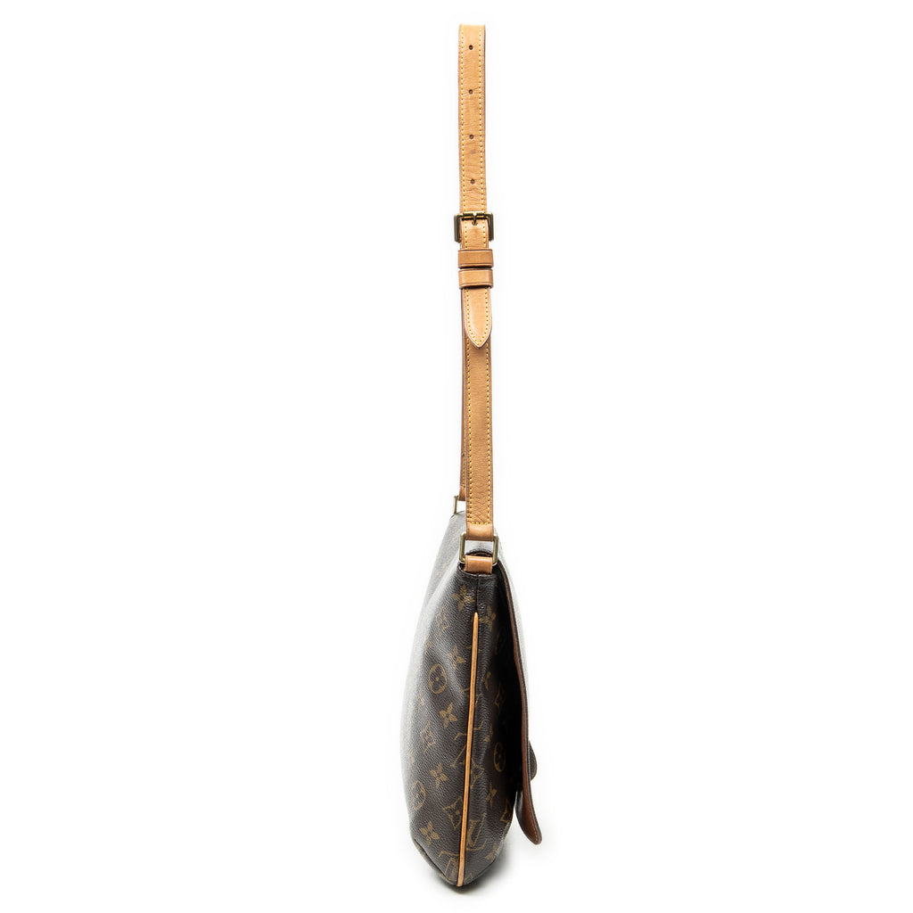 Shoulder Bag Musette Salsa Brown Monogram Canvas