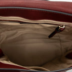 Backpack Small Faye Backpack Maroon Calfskin Leather