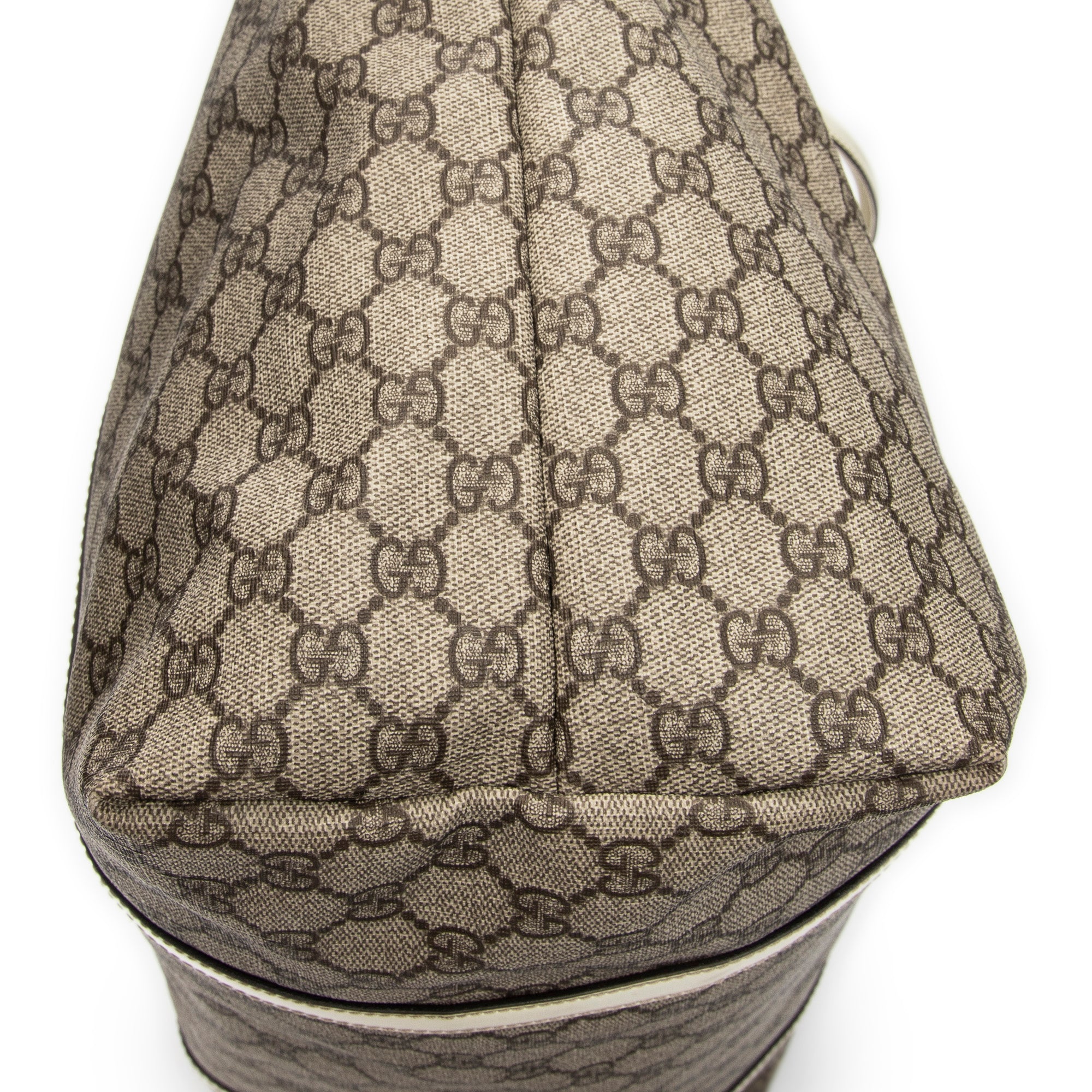 Shoulder Bag Medium Joy Tote Beige Supreme Coated Canvas