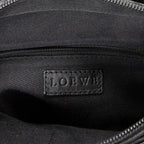 Handbag Small Vertical Zip Tote Black Anagram Canvas