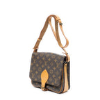 Shoulder Bag Cartouchiere MM Brown Monogram Canvas