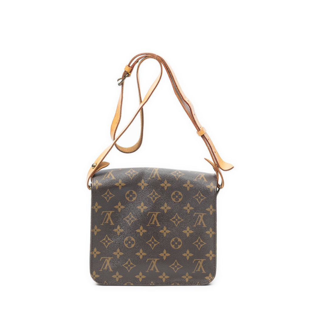 Shoulder Bag Cartouchiere MM Brown Monogram Canvas