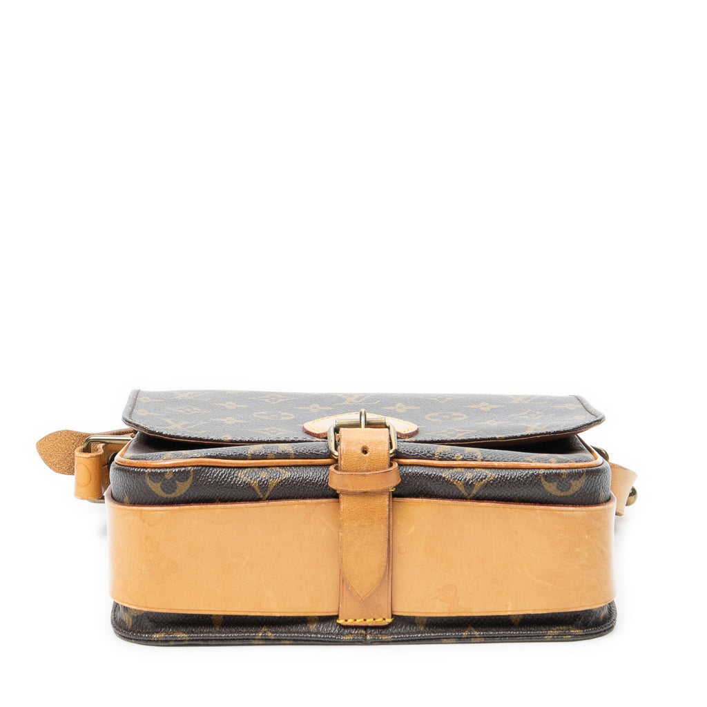 Shoulder Bag Cartouchiere MM Brown Monogram Canvas