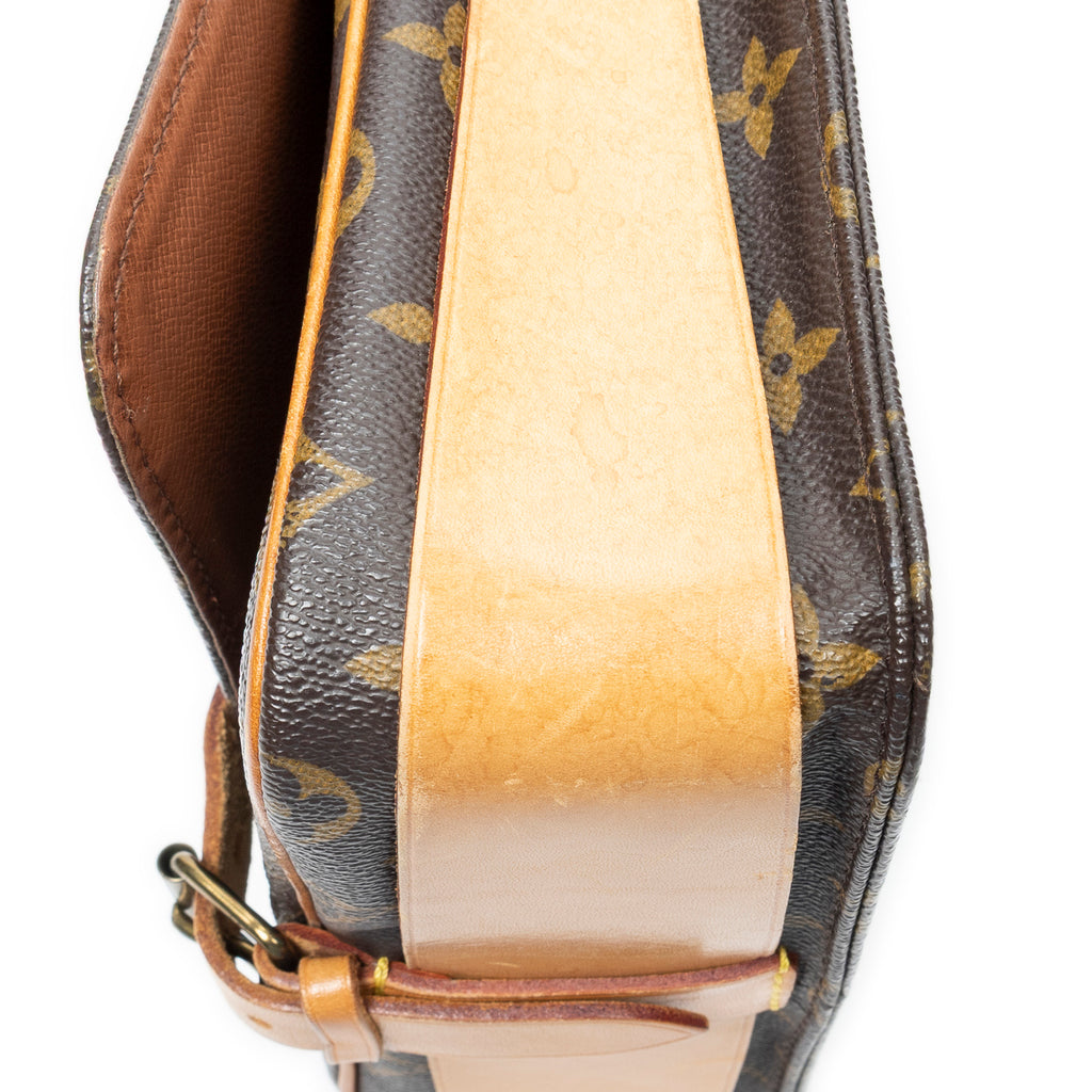 Shoulder Bag Cartouchiere MM Brown Monogram Canvas