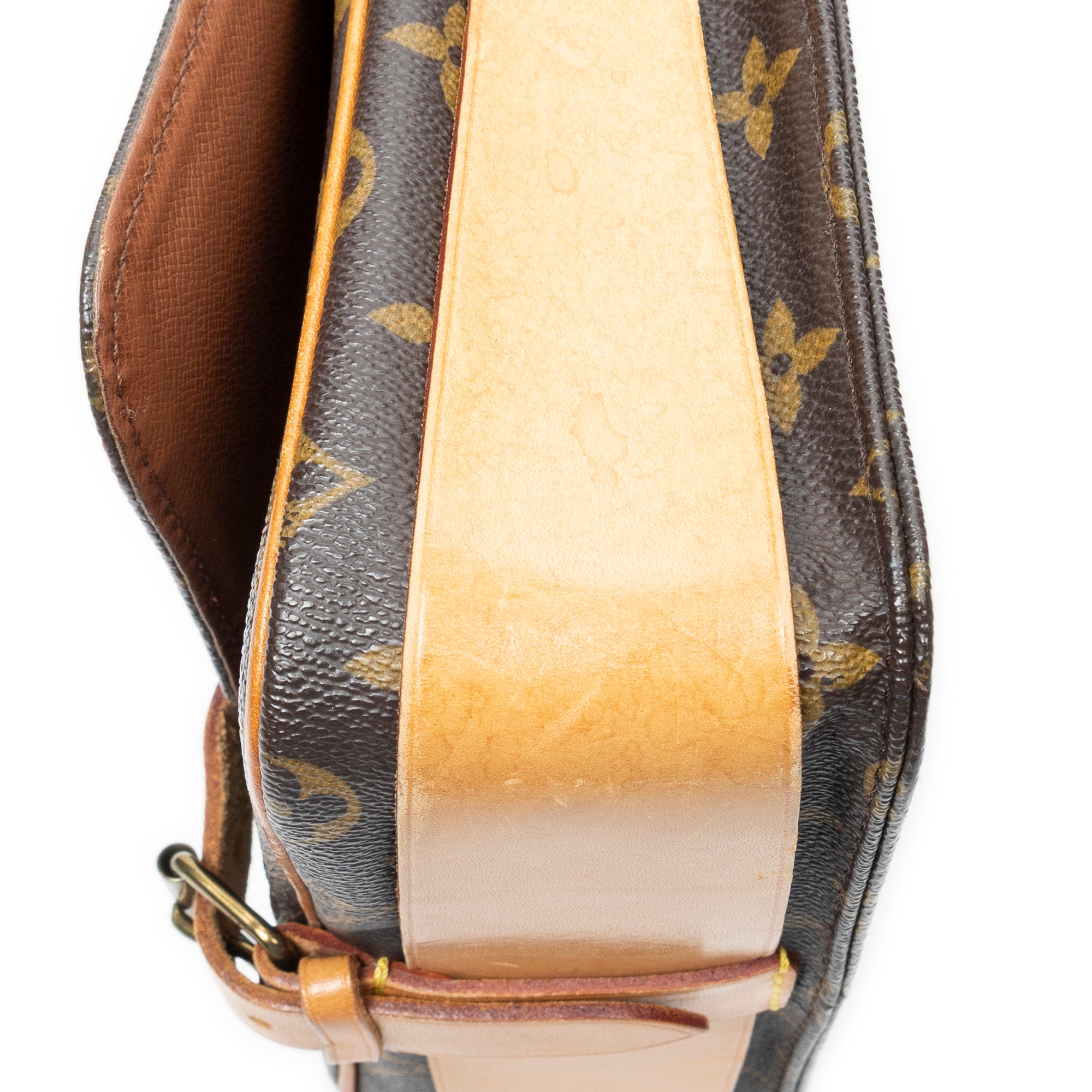 Shoulder Bag Cartouchiere MM Brown Monogram Canvas