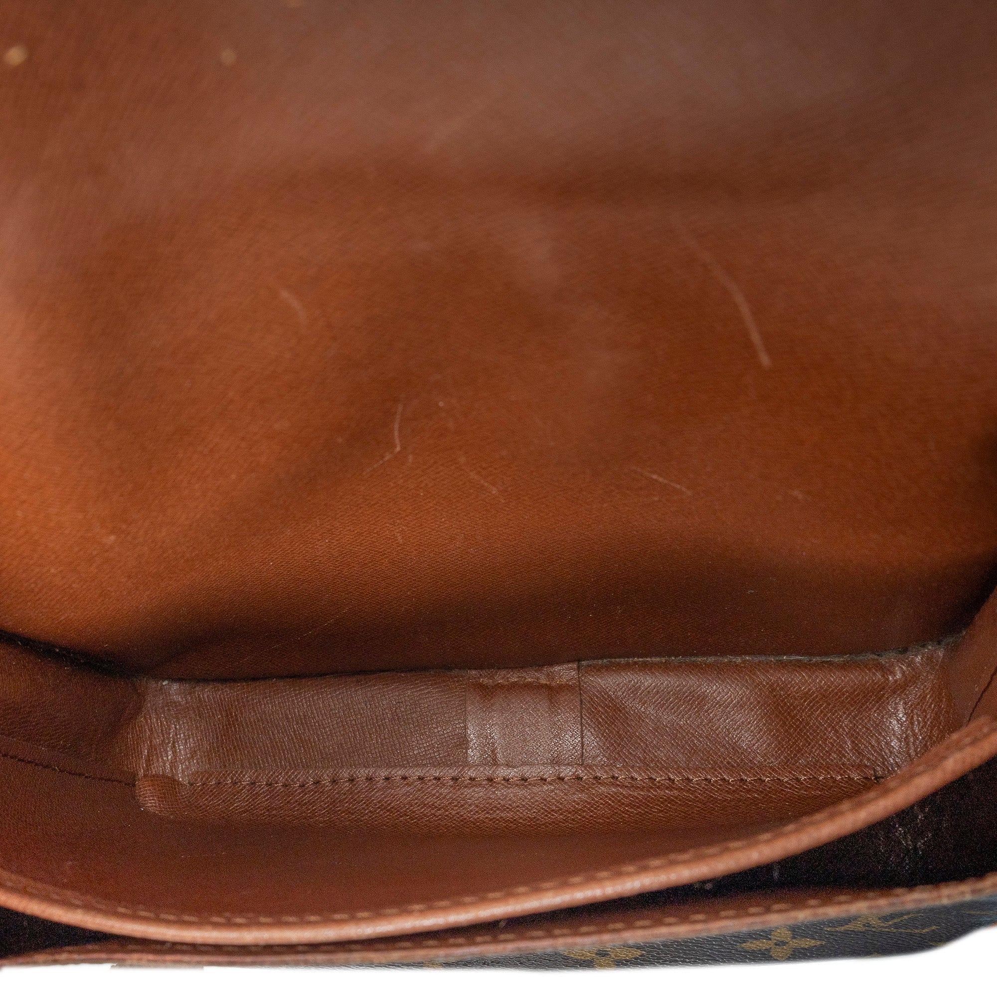 Shoulder Bag Cartouchiere MM Brown Monogram Canvas